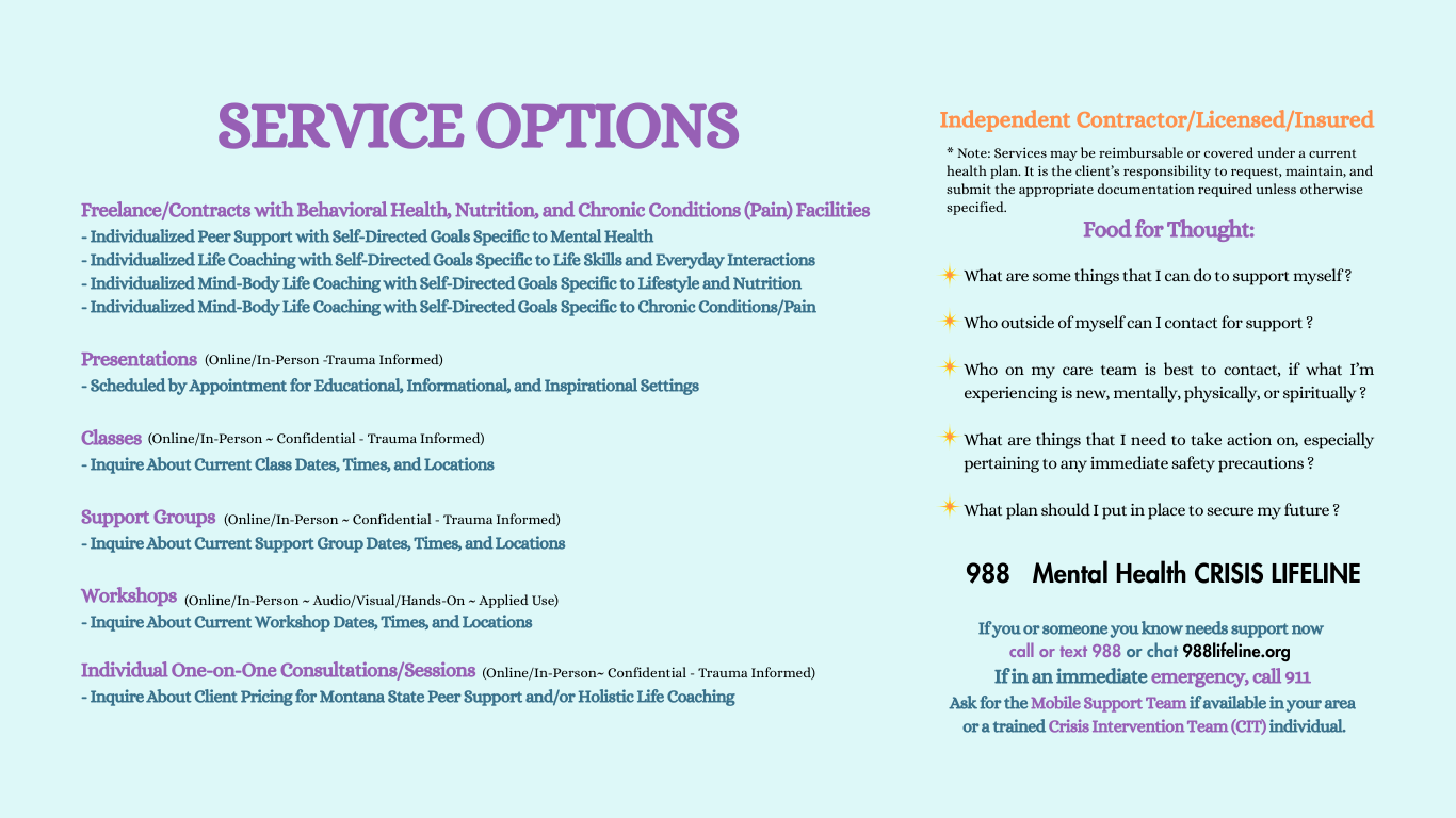 Service Options